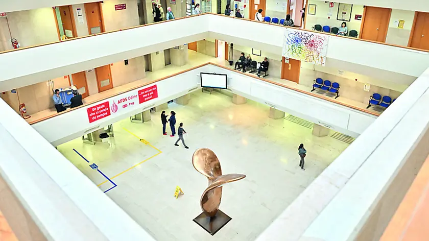 L’ospedale Santa Maria della Misericordia è anche la sede principale dell’Azienda sanitaria Friuli Centrale / Foto Petrussi