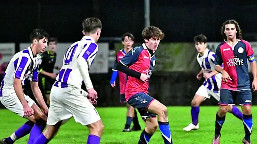 Una partita della categoria Juniores (foto alberto cella)