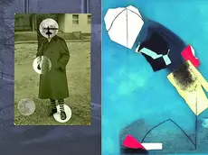 Due lavori che si possono ammirare a San Vito al Tagliamento, autori Alessandro Rizzier e Santomaso