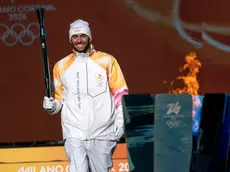 Gregorio Paltrinieri tedoforo di Milano Cortina 2026