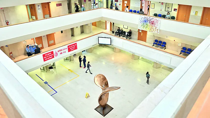 L’ospedale Santa Maria della Misericordia di Udine. Foto Petrussi