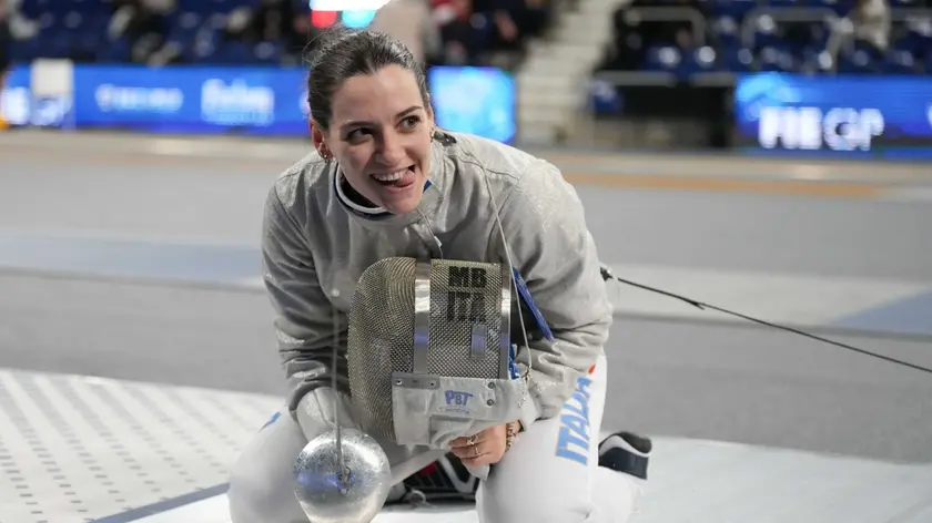 La gioia di Giulia Rizzi (Foto Bizzi)