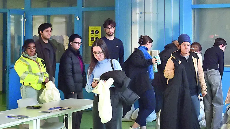 Al secondo appello dei test di Medicina si sono presentati 326 candidati su una platea di poco meno 350 iscritti / foto petrussi