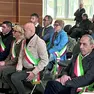 I sindaci nell'aula del Tribunale di Udine (foto Petrussi)