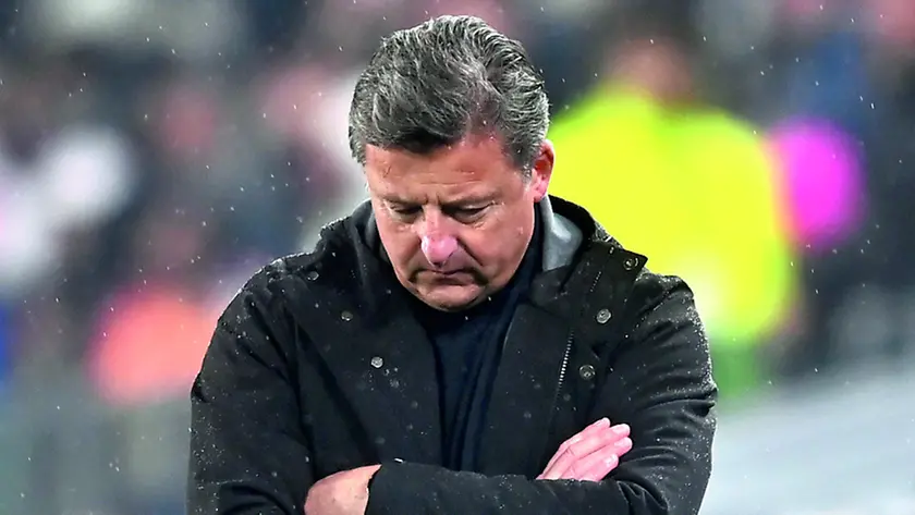 Un pensieroso mister Kosta Runjaic