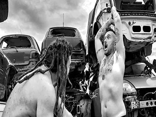 I Tofugate in uno scatto di Sandro Antoniolli che accompagna il cd