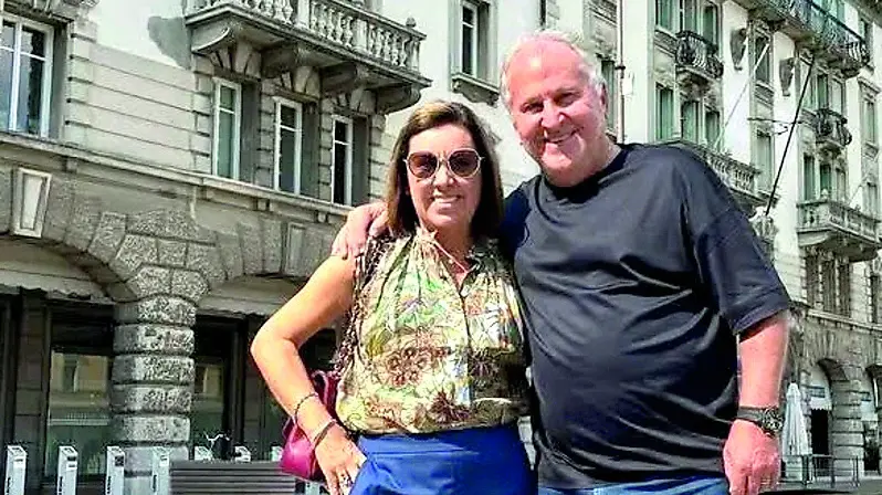 Zico e Sandra la prima volta a Udine in Piazza XX Settembre lo scorso giugno