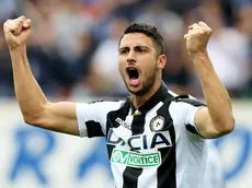 Rolando Mandragora con la maglia dell'Udinese