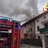 L'incendio a Sarone