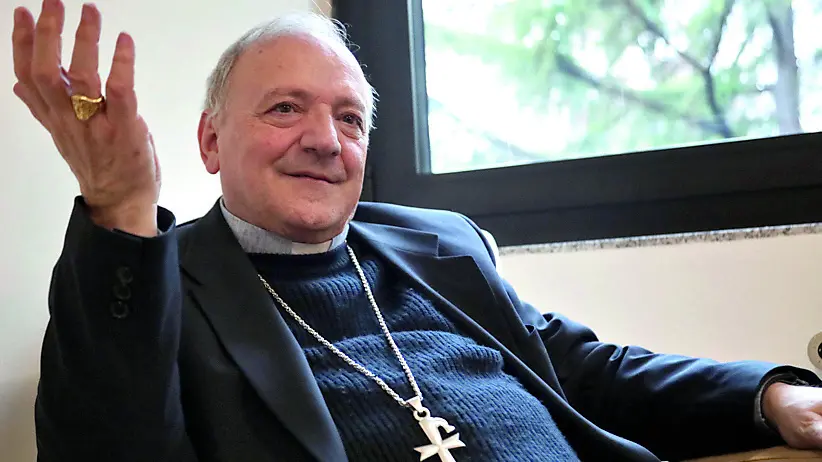 Il vescovo Giuseppe Pellegrini