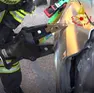 Ai vigili del fuoco è stato rubato anche un divaricatore