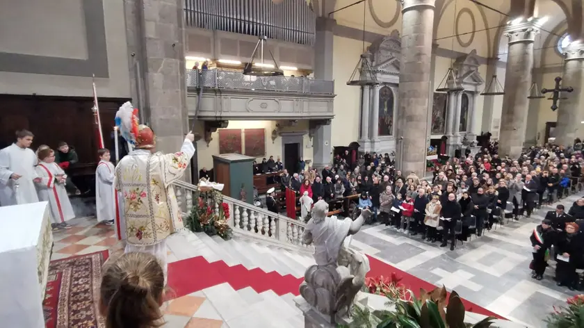 Dal 1366 si celebra a Cividale la solenne messa dello spadone (foto Petrussi)