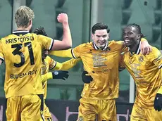 Ekkelenkamp esulta dopo il gol