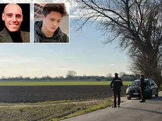 Il luogo del delitto, nei riquadri a sinistra Riccardo Salvagno, il presunto killer e la vittima Sergiu Tarna