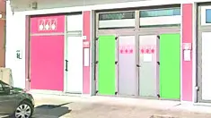 L’ingresso della sala slot a Tolmezzo