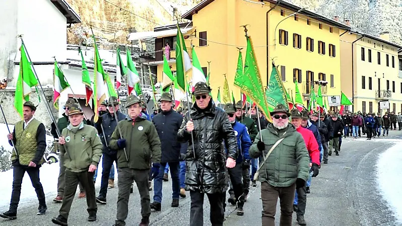 La sfilata del Battaglione