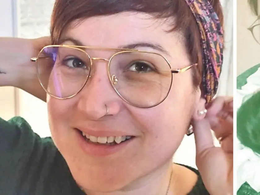 Natacha Misisca aveva 34 anni, a destra la giovane con uno dei suoi figli nel 2019