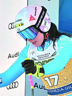 L’azzurra Nicol Delago è stata la più veloce nelle prove