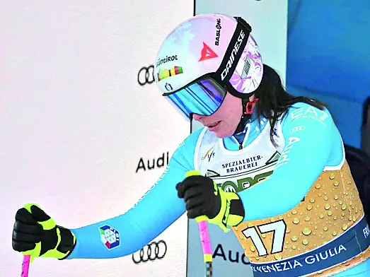 L’azzurra Nicol Delago è stata la più veloce nelle prove