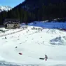 La Carnia Arena, progettata e ideata per il biathlon, ha un ottimo anello di fondo