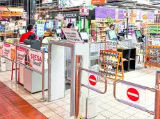 Un supermercato in regione. Foto Petrussi