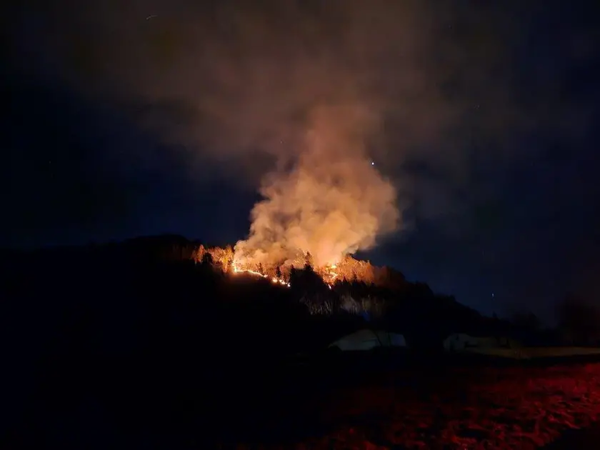 Il rogo sul monte Diverdalce