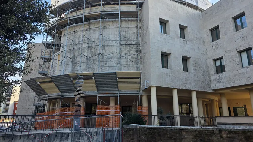 I lavori in via San Giorgio