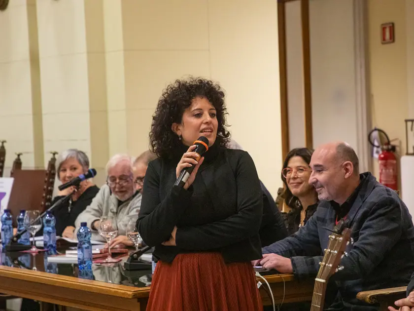 La tesoriera del comitato Vittoria Mancini