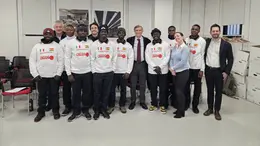 I lavoratori africani alla varesina Belfor