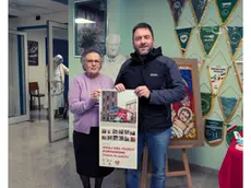 Carmen Rosset Gallini durante la presentazione del calendario dei vigili del fuoco di Pordenone (foto Facebook)
