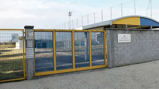 Il campo sportivo di Vallenoncello