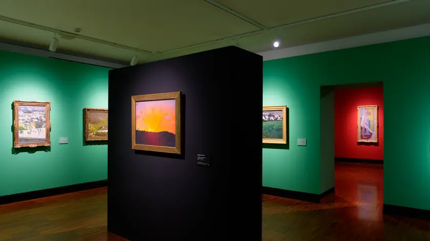 L'allestimento della mostra