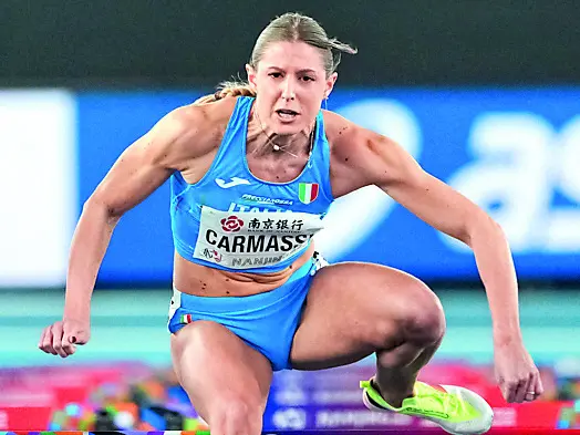Giada Carmassi ha centrato il minimo per i Mondiali indoor (foto Fidal)