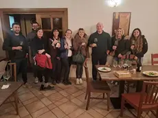 Il brindisi per la riapertura sabato sera