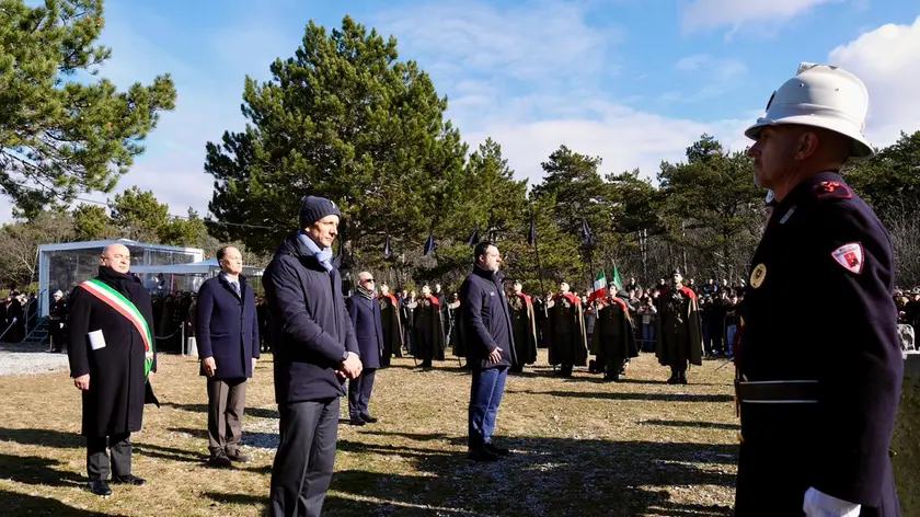 Giorno del Ricordo: la celebrazione alla foiba di Basovizza il 10 febbraio 2026. Foto servizio di Massimo Silvano