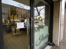 La gioielleria di San Giorgio colpita nella notte dai ladri (Foto Petrussi)