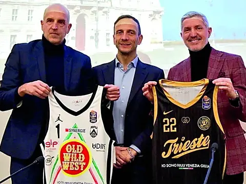 Gianpaolo Graberi, Massimiliano Fedriga e Michael Arcieri