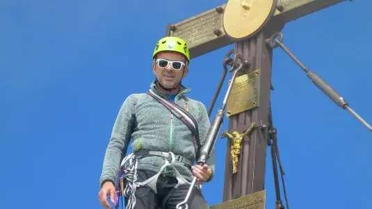 Giorgio Zanet, socio e istruttore del Cai Spilimbergo