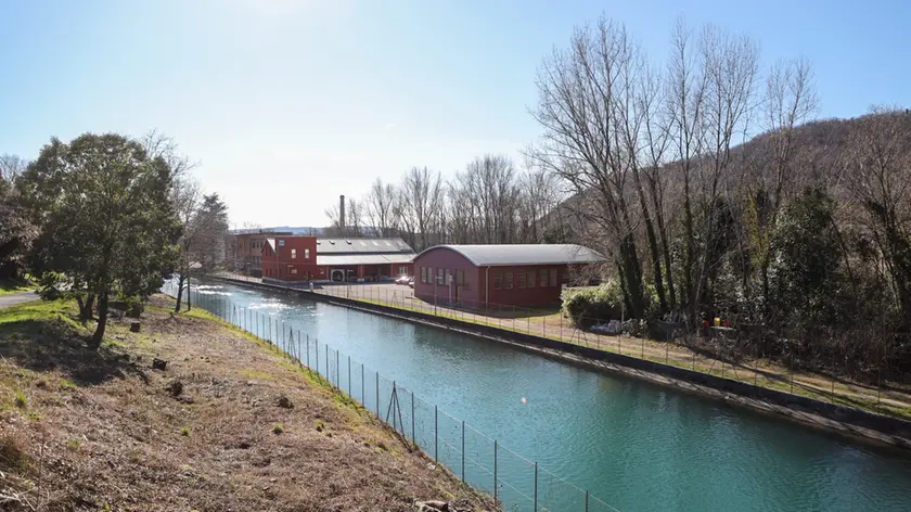 La zona dove è stato trovato il corpo della donna (foto Tibaldi)
