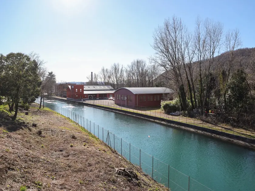 La zona dove è stato trovato il corpo della donna (foto Tibaldi)