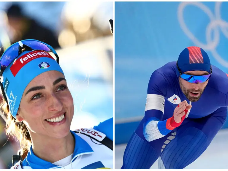 Lisa Vittozzi e Davide Ghiotto