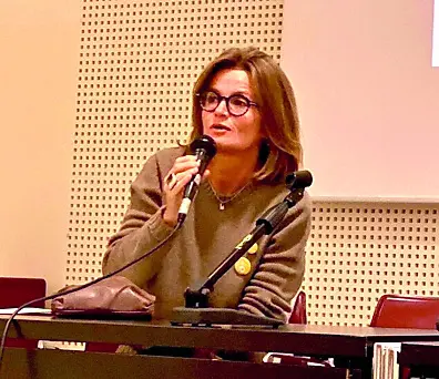 La presidente dell'Avo, Piera Gava