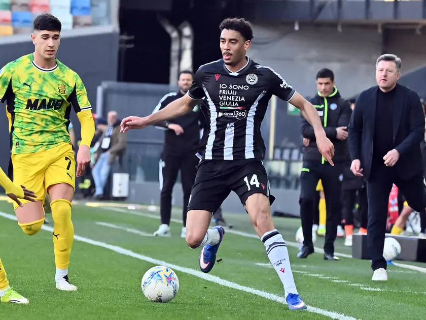 Atta deve ancora segnare un gol in campionato al Friuli (foto Petrussi)