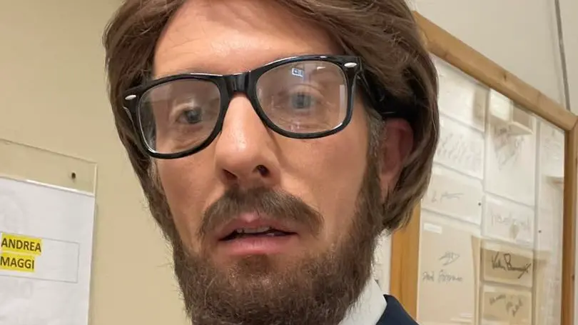 Andrea Maggi nelle vesti di Leonardo Maria Del Vecchio