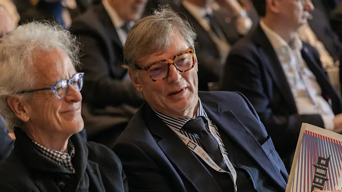 Da Pozzo e Rampini durante la scorsa edizione di Odff