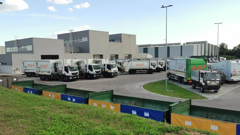 La sede operativa di via Gonars della Net