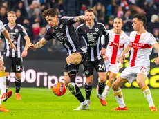 Nicolò Zaniolo in azione contro il Genoa (foto Petrussi)