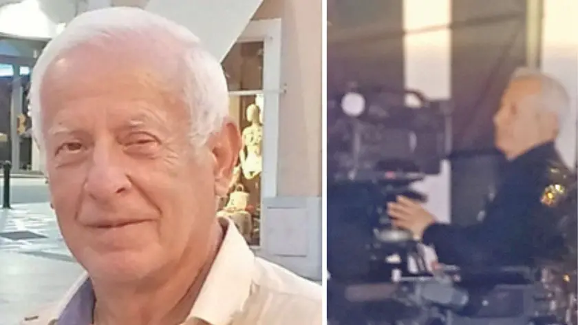 Agostino Palazzo, 81 anni, è stato cameraman di Canale 55 e Telepordenone