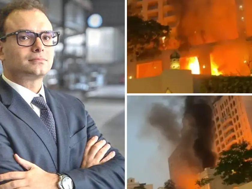 L’udinese Francesco De Martino vive a Dubai a poca distanza dall’hotel colpito dai detriti