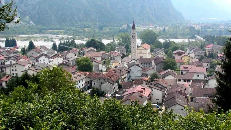 Una veduta di Cimolais